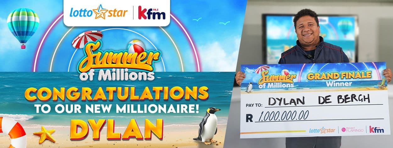  LottoStar crowns a brand-new Millionaire in Cape Town!