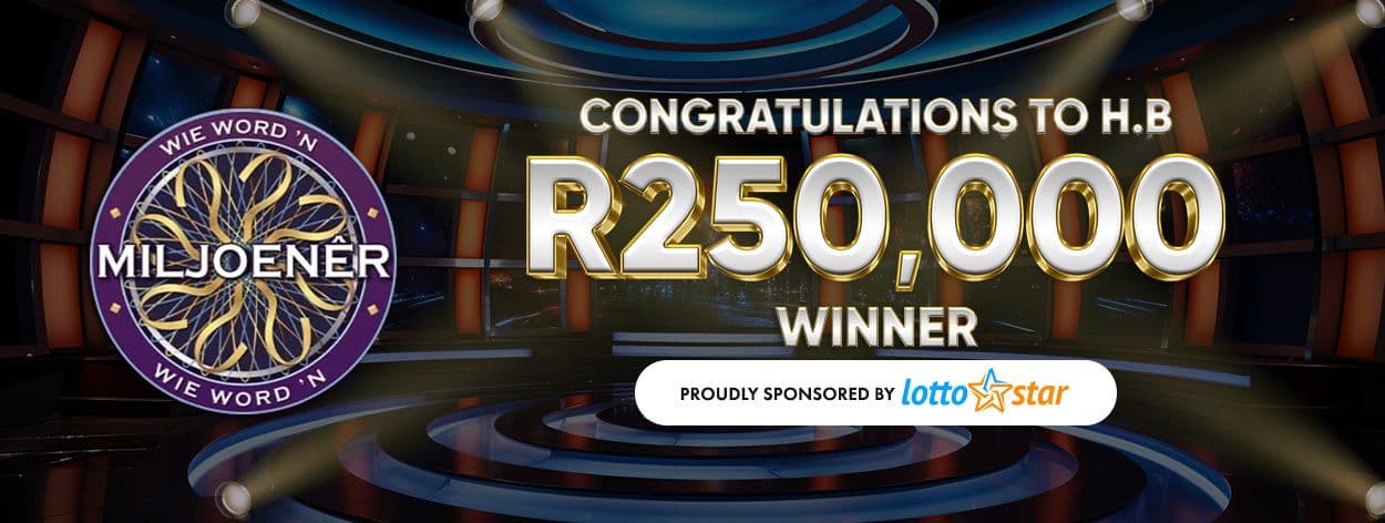 LottoStar: Wie word ‘n miljoenér player bags R250,000