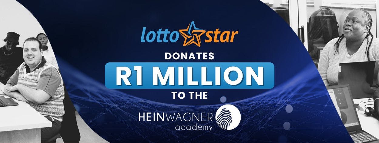 LottoStar donates R1 Million to the Hein Wagner Academy