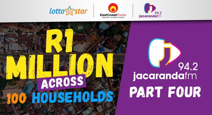 Part 4 | LottoStar & Jacaranda FM contribute R1 Million to families in need