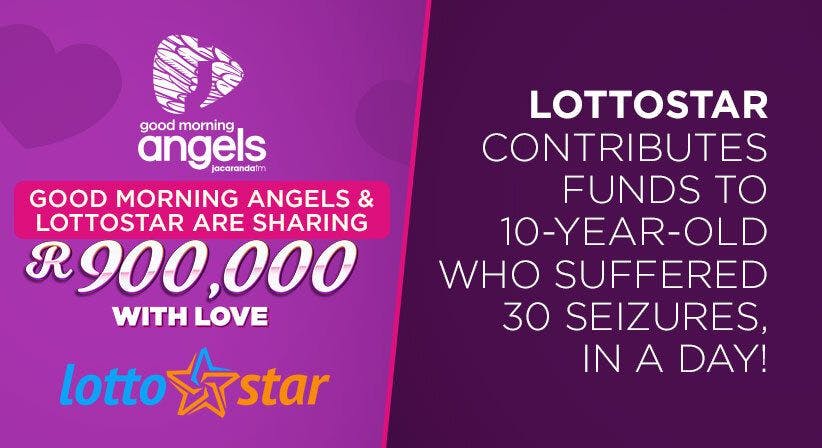 LOTTOSTAR CONTRIBUTES FUNDS TO 10-YEAR-OLD WHO SUFFERED 30 SEIZURES, IN A DAY!