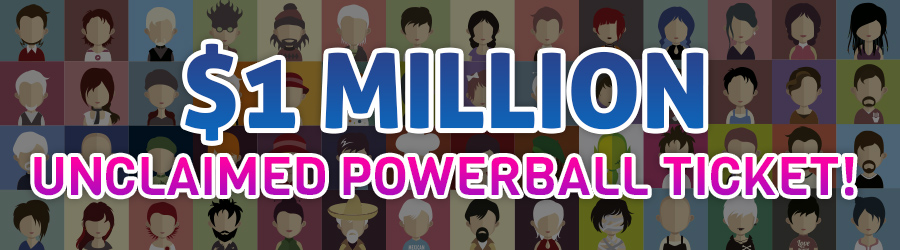 $1 MILLION unclaimed Powerball ticket!