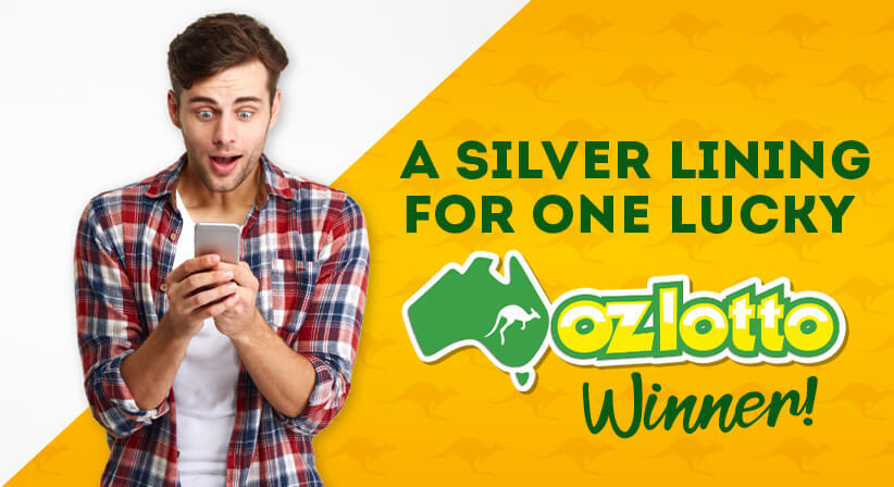 A SILVER LINING FOR ONE LUCKY OZ LOTTO WINNER