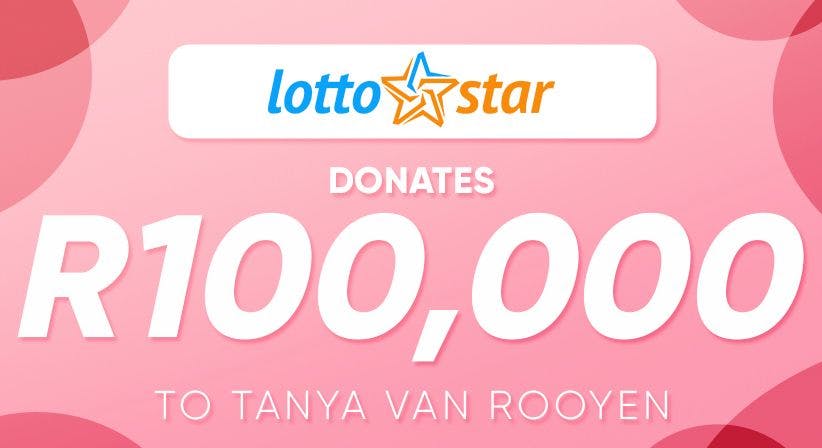 LottoStar donates R100,000 to creche owner following tragedy!