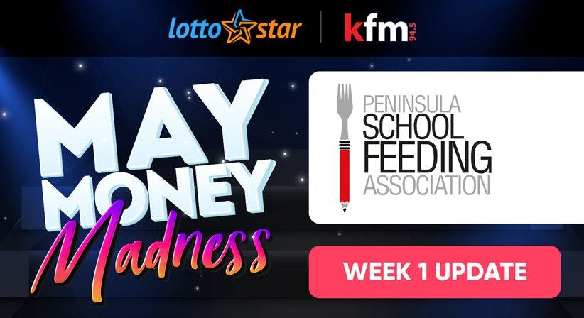 LOTTOSTAR’S MAY MONEY MADNESS CONTRIBUTES TO HUNGER CAUSE!