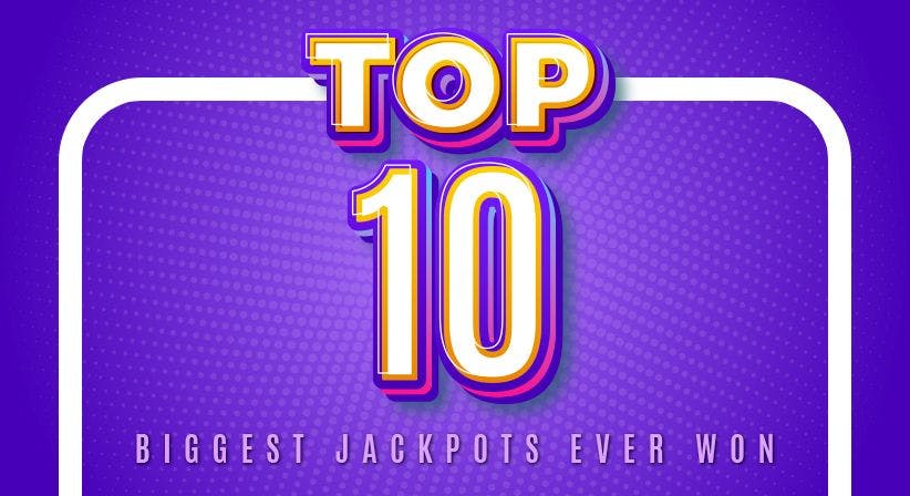 Top 10 biggest jackpot prizes ever won!