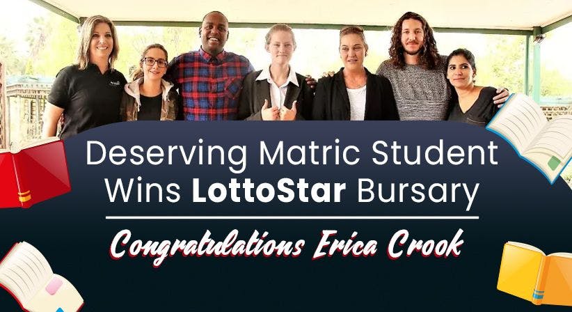 Deserving Matric Student wins LottoStar Bursary