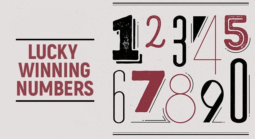 The most popular lucky winning numbers!